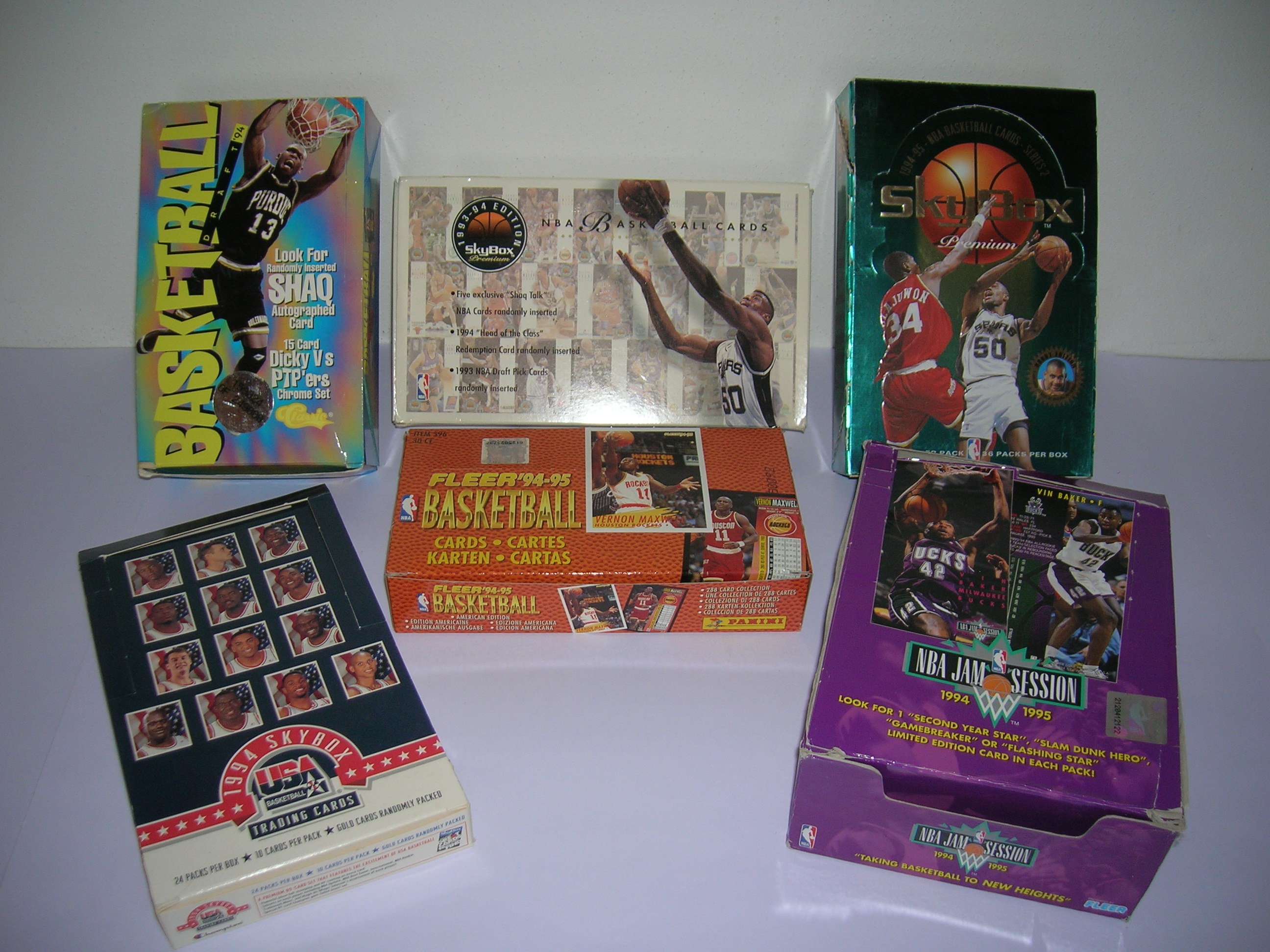 Box cards Basketball NBA Americano B